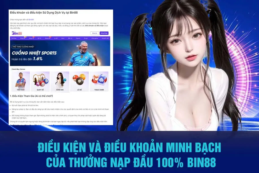 Giới thiệu chương trình Thưởng Nạp Đầu Bin88 - Chào mừng thành viên mới