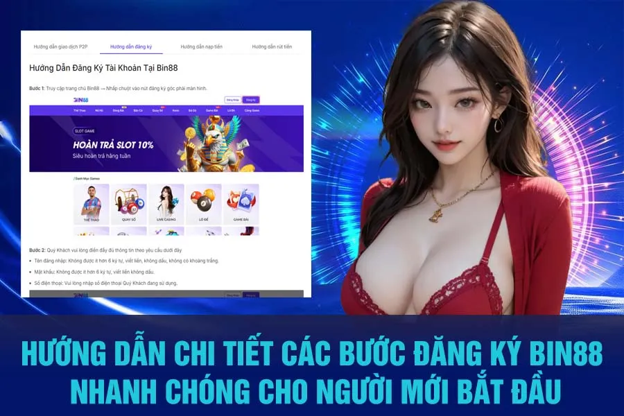 Hướng Dẫn Chi Tiết Các Bước Đăng Ký Bin88 Nhanh Chóng Cho Người Mới Bắt Đầu