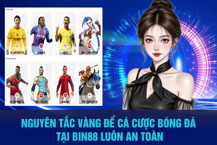 Nguyên Tắc Vàng Để Cá Cược Bóng Đá Tại Bin88 Luôn An Toàn